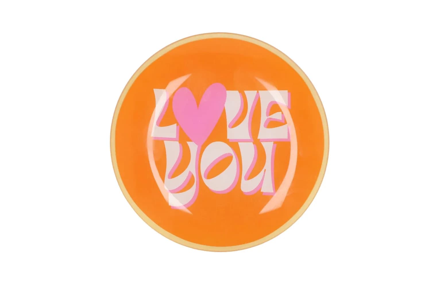 Tanjur: Love you 18×18 cm