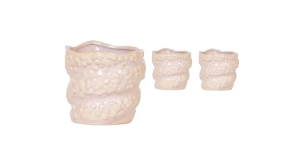 Tegla Krem Glazirana - 12Ø 15cm