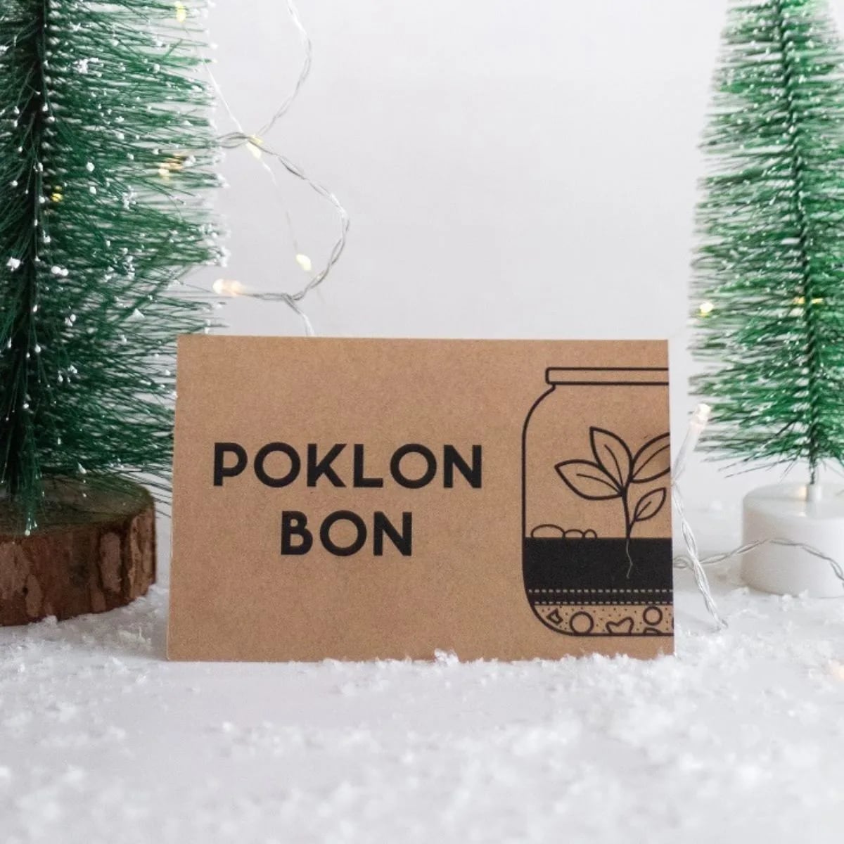 Poklon bon omogućava osobi da izabere željeni proizvod iz ponude.