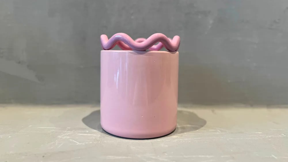 Tegla: pink M: 12×14 cm
