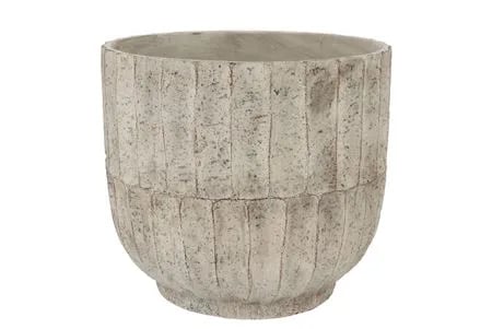 Tegla: Nola Grey Pot 26x26cm
