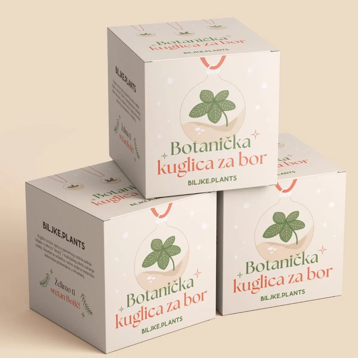 Slika prikazuje pakiranje za botaničke kuglice.